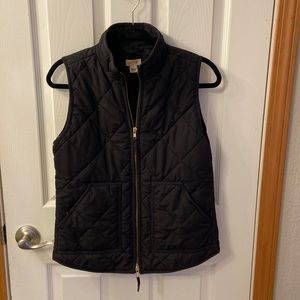 J Crew puffer vest in excellent condition